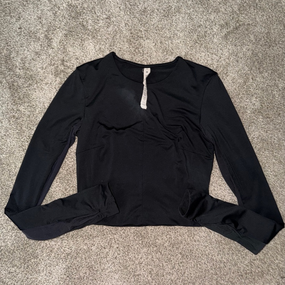 lululemon athletica Black Long Sleeve Top